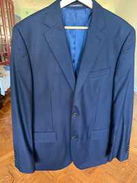 Blazer Sacoor Brothers Azul Escuro Tam 50 - NOVO