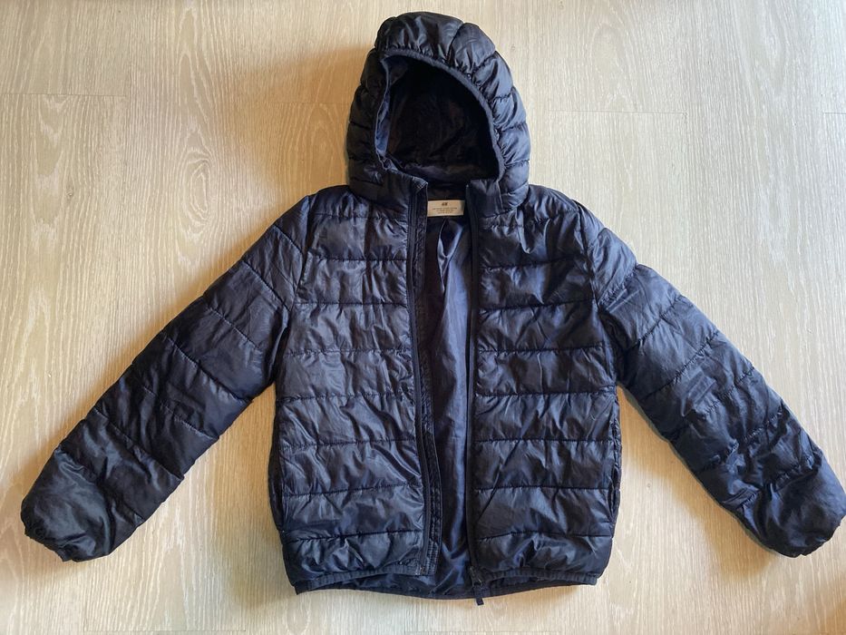 Lekka kurtka, przejsciowa, H&M, rozmiar 134/140 cm