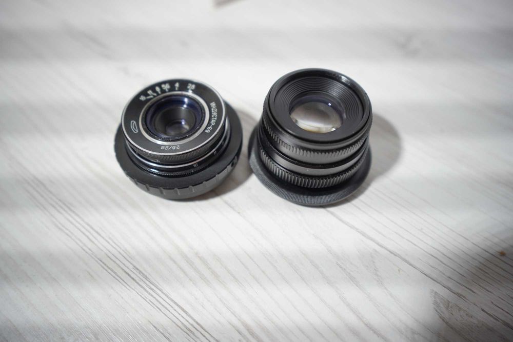 Об'єктиви Risespray 35/1.6 та Индустар-69 28/2,8 для Sony E-mount