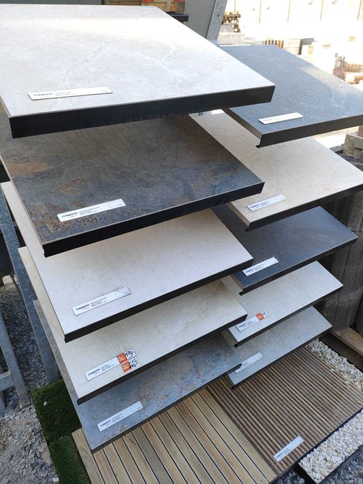 Płytki ceramiczne płyty gresowe gres taras cermika 2cm tarasowe płyta