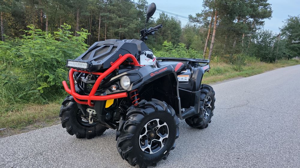 Can am Xmr 570 Outlander Zarejestrowany quad 4x4 perfekcyjny Orginal