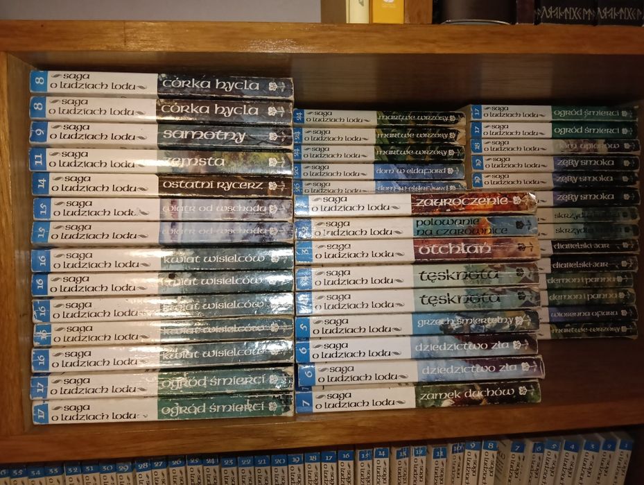 Saga o Ludziach Lodu - pojedyncze tomy