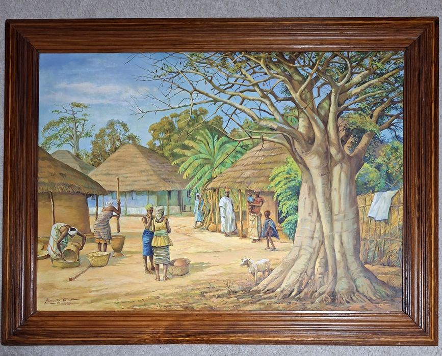 Pintura a óleo Augusto Trigo