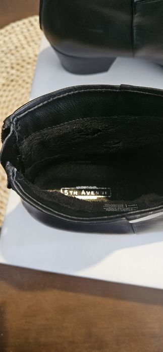 Kozaki damskie krótkie ocieplane 39 25.5 cm