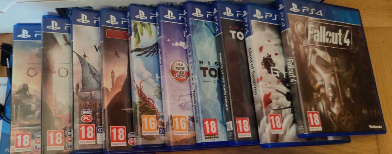 Playstation PS4 PRO 1TB 4K HDR + MEGA ZESTAW 27 super gier!!!