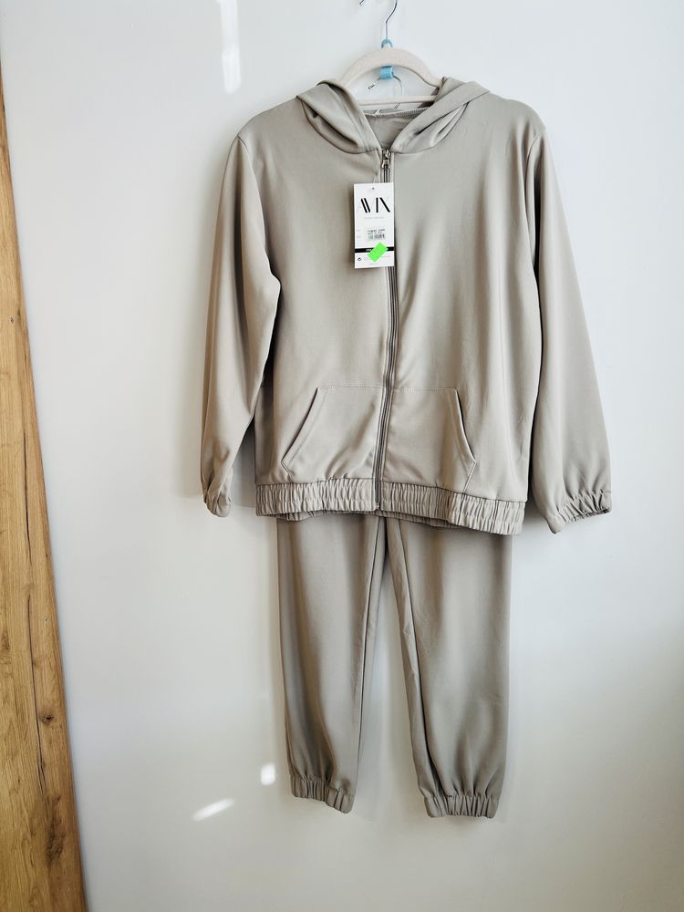 Komplet dresowy damski bluza spodnie r.M/L
