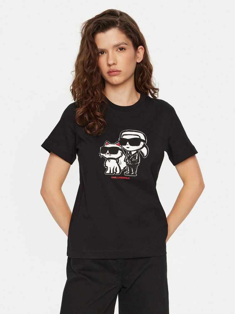 SALE Футболка Karl Lagerfeld S, M, жіноча футболка Карл Лагерфельд