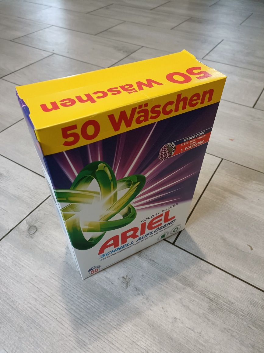 Ariel niemiecki proszek do Prania Tkanin Kolorowych 3KG