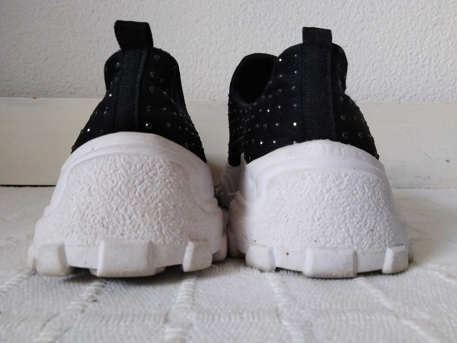 Sapatilhas Negros e Brancos Esferas 37