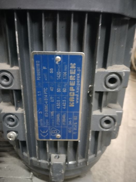 Motoreduktor Kacperek z silnikiem