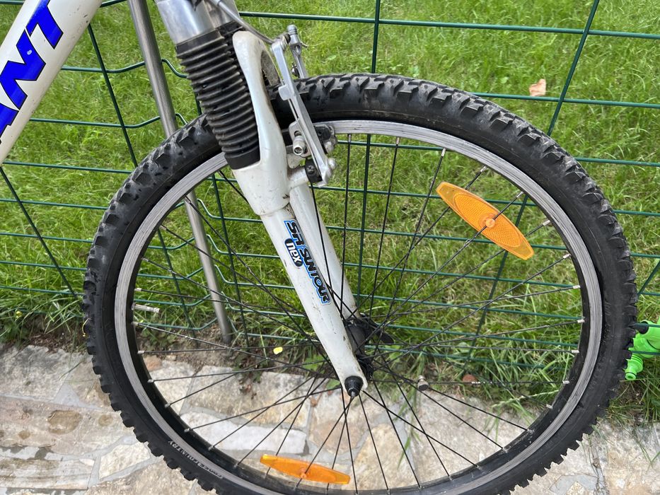 Rower damski Giant Boulder młodzieżowy stan bardzo dobry amortyzowany