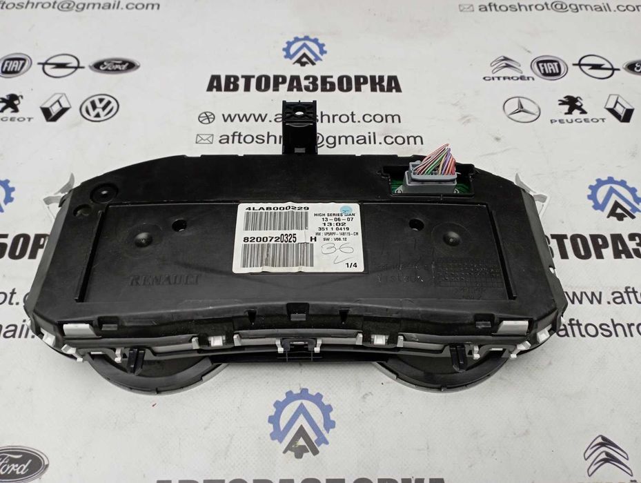 Щиток приборов RENAULT MEGANE 2 2003-2009
