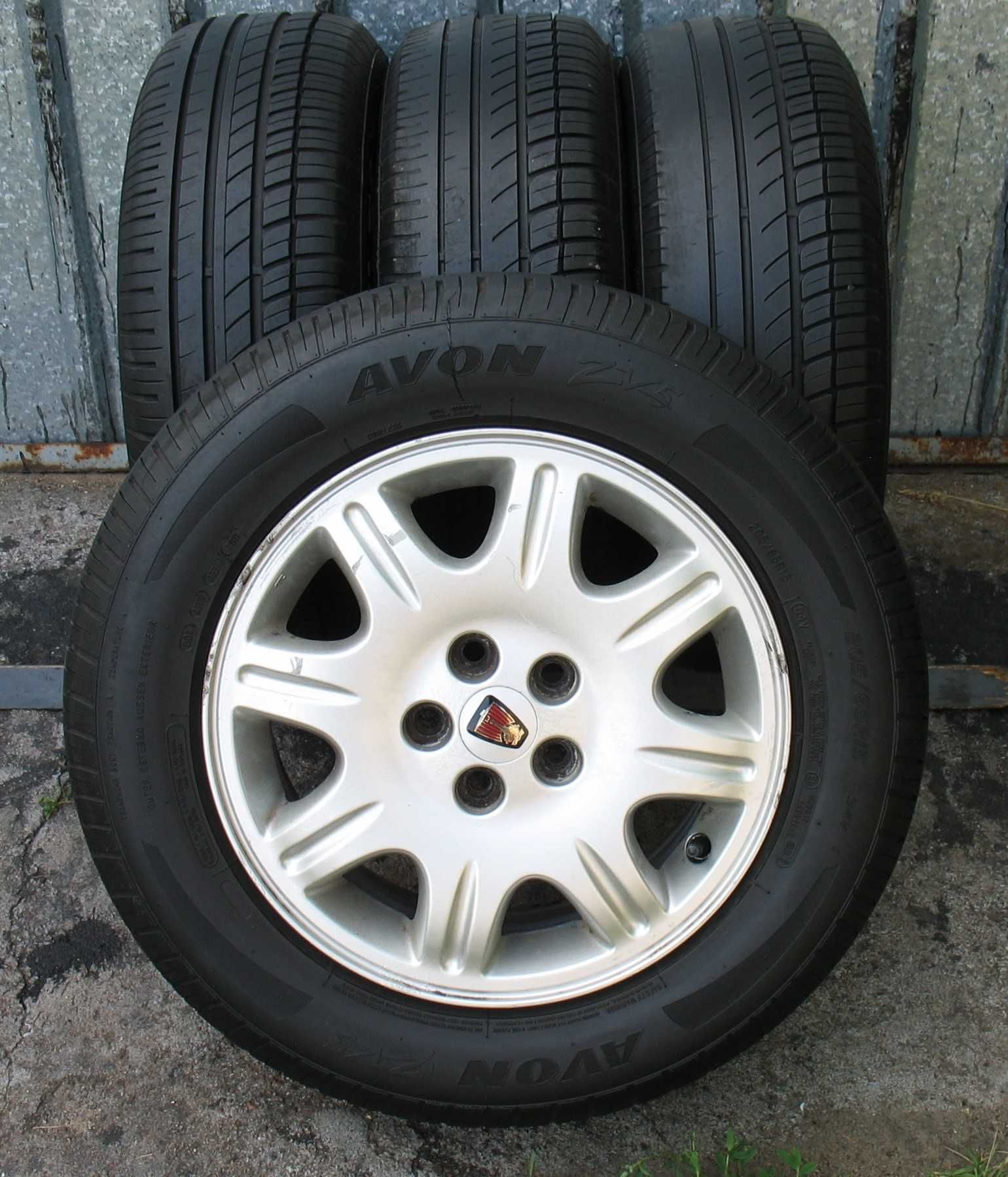 Alufelgi 5x100 15 Rover 75 opony 205/65r15