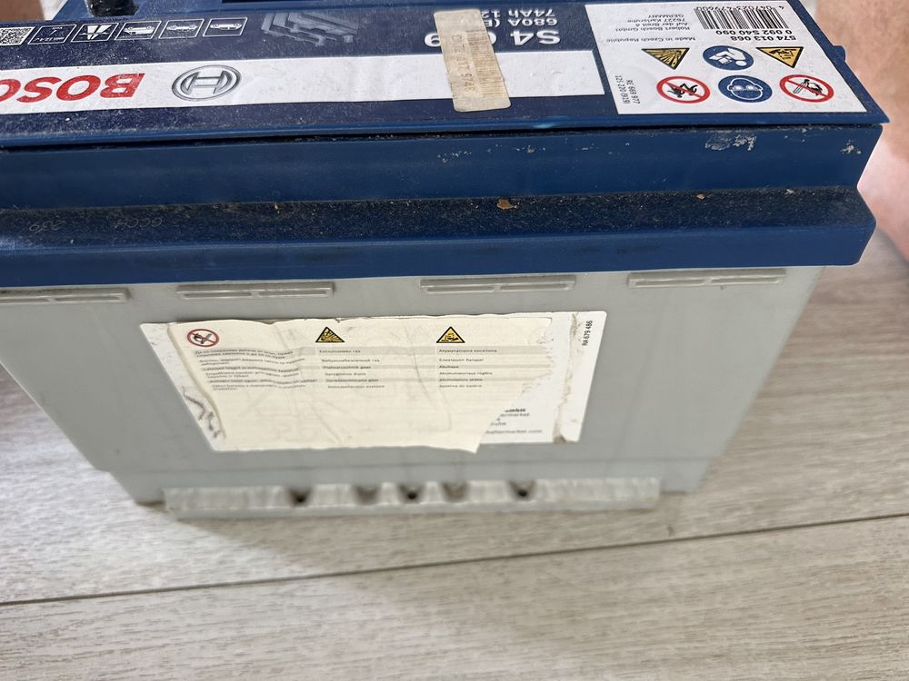 Акумулятор bosch 74