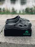 Crocs Dark Green мужские летние New collection! Тапочки Крокс чоловічі