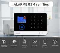 (NOVO) Alarme sem fios GSM 3G Wi-Fi c/app Android IOS - Alarme Casa