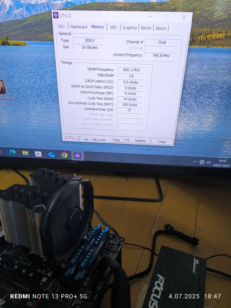 Pamięć RAM DDR3 16GB (2x8) 1600 CL9 G.Skill RipjawsX