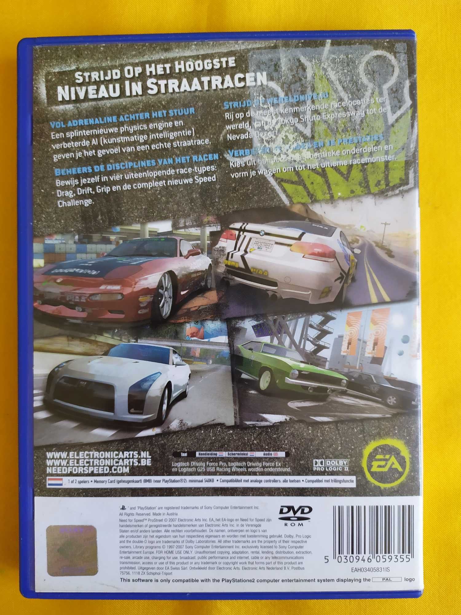 Gra Need for Speed ProStreet PS2 PlayStation 2