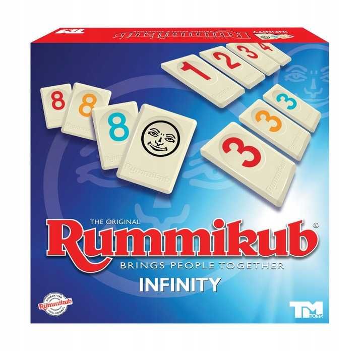 Gra towarzyska RUMMIKUB INFINITY nowa