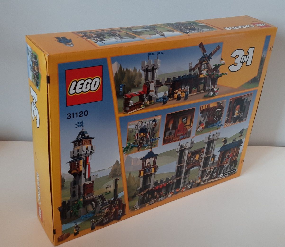 Nowy Lego 31120 - Creator 3w1 - Średniowieczny Zamek - MISB