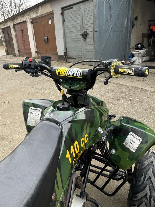 Quad 110 polaris po remoncie