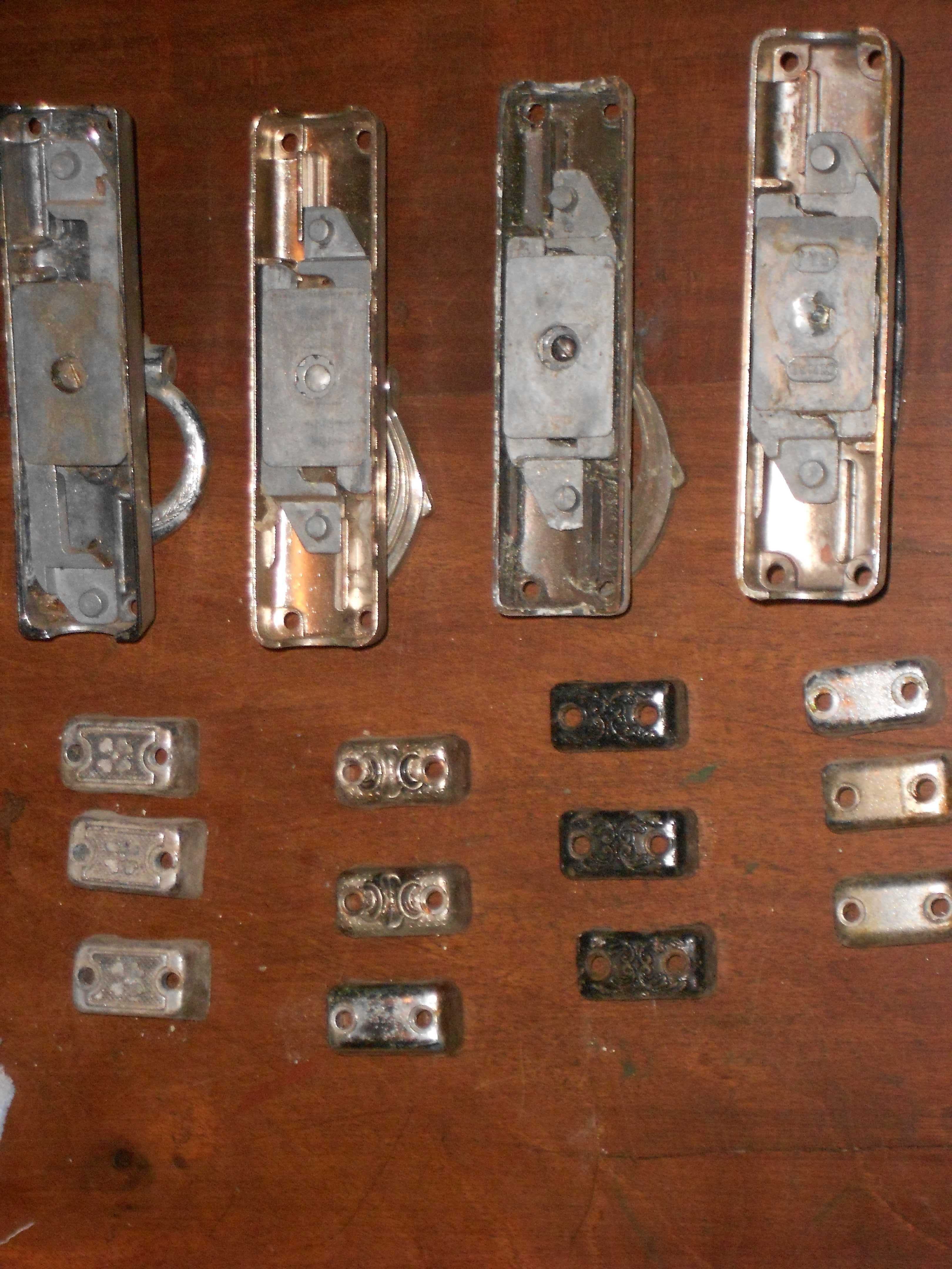 Fechos cremones antigos para janelas portas madeira varios modelos