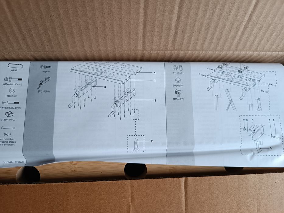 Stół warsztatowy 100 kg