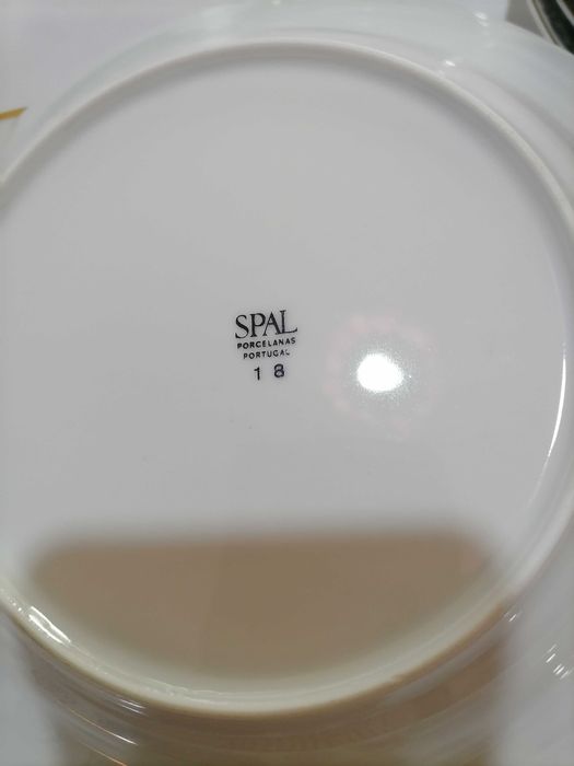 Serviço de jantar de porcelana da Spal