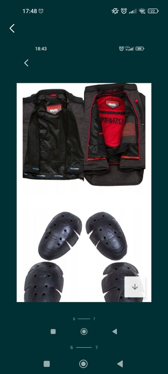 Rozmiar XS Kurtka kross jak nowa, OZONE, EDGE EVO BLACK