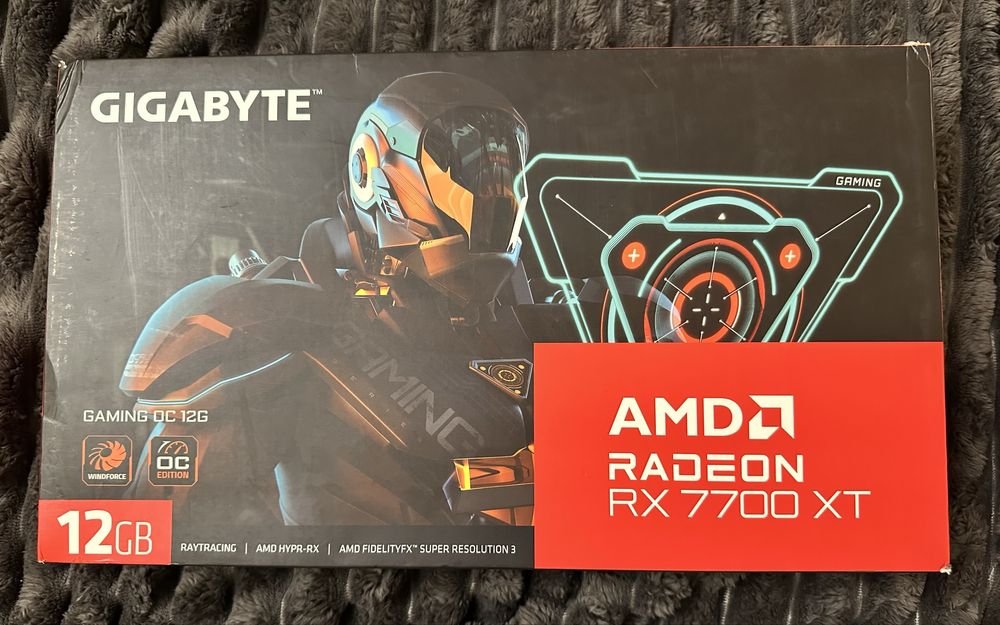 Відеокарта Gigabyte radeon rx7700 xt gaming oc12 G