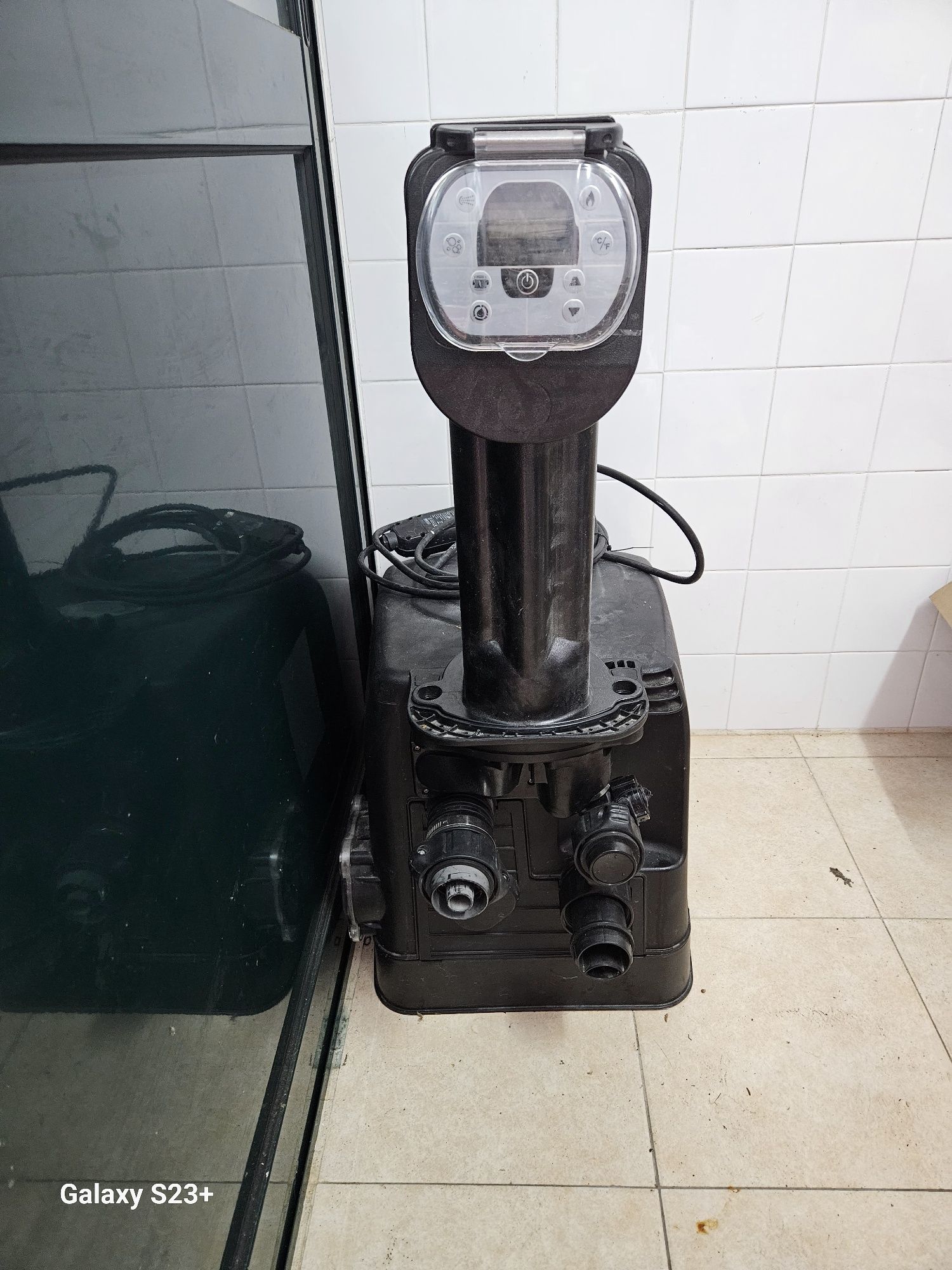 Motor spa a funcionar