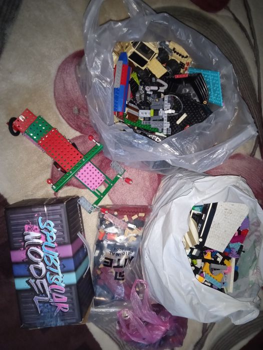 Великий пакет конструктора лего, lego 7 кг