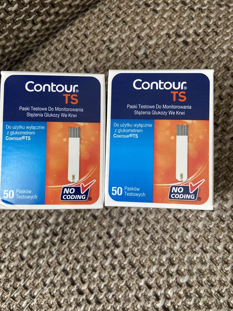 Paski do glukometra ixell i contour. Ts