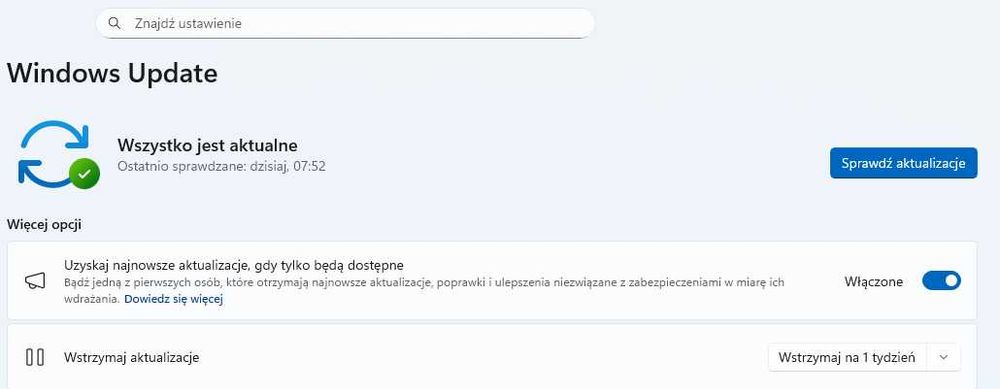 Laptop  Intel 11gen. 500Gb ssd m.2, 8 Gb ddr4 , 17,3 cale + ładowarka