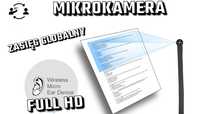 Mikrokamera, kamera w guziku, kamera na egzamin, szkoła, studia, sesja