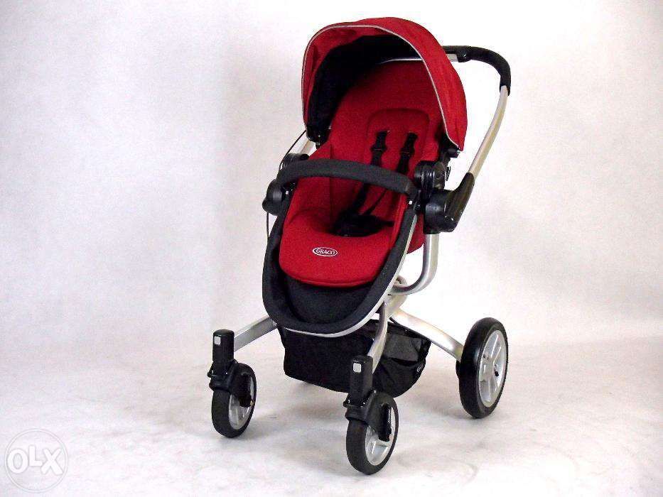 Graco Symbio 3w1 używany w super stanie. Przekładana rączka!