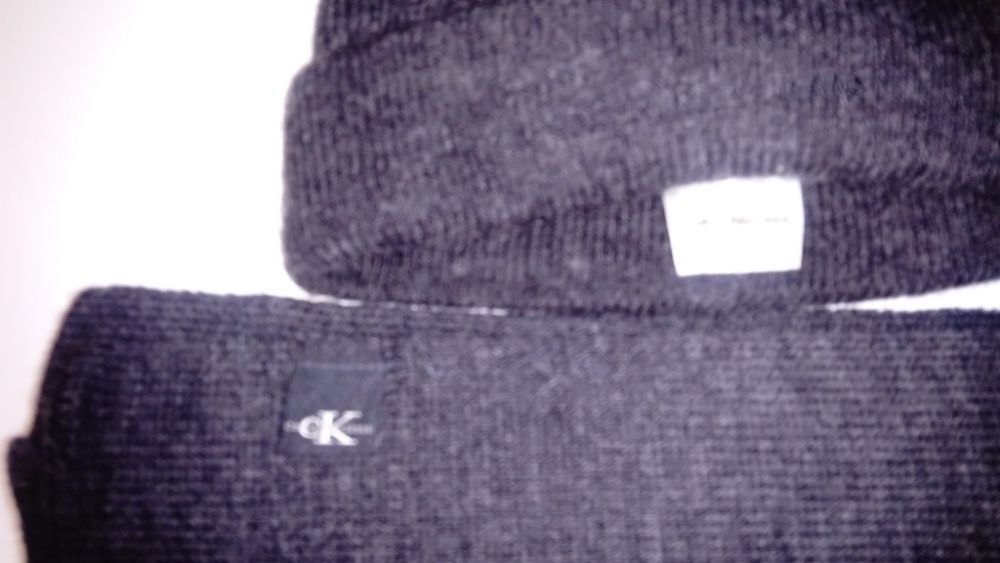 Czapka i szalik Calvin Klein komplet