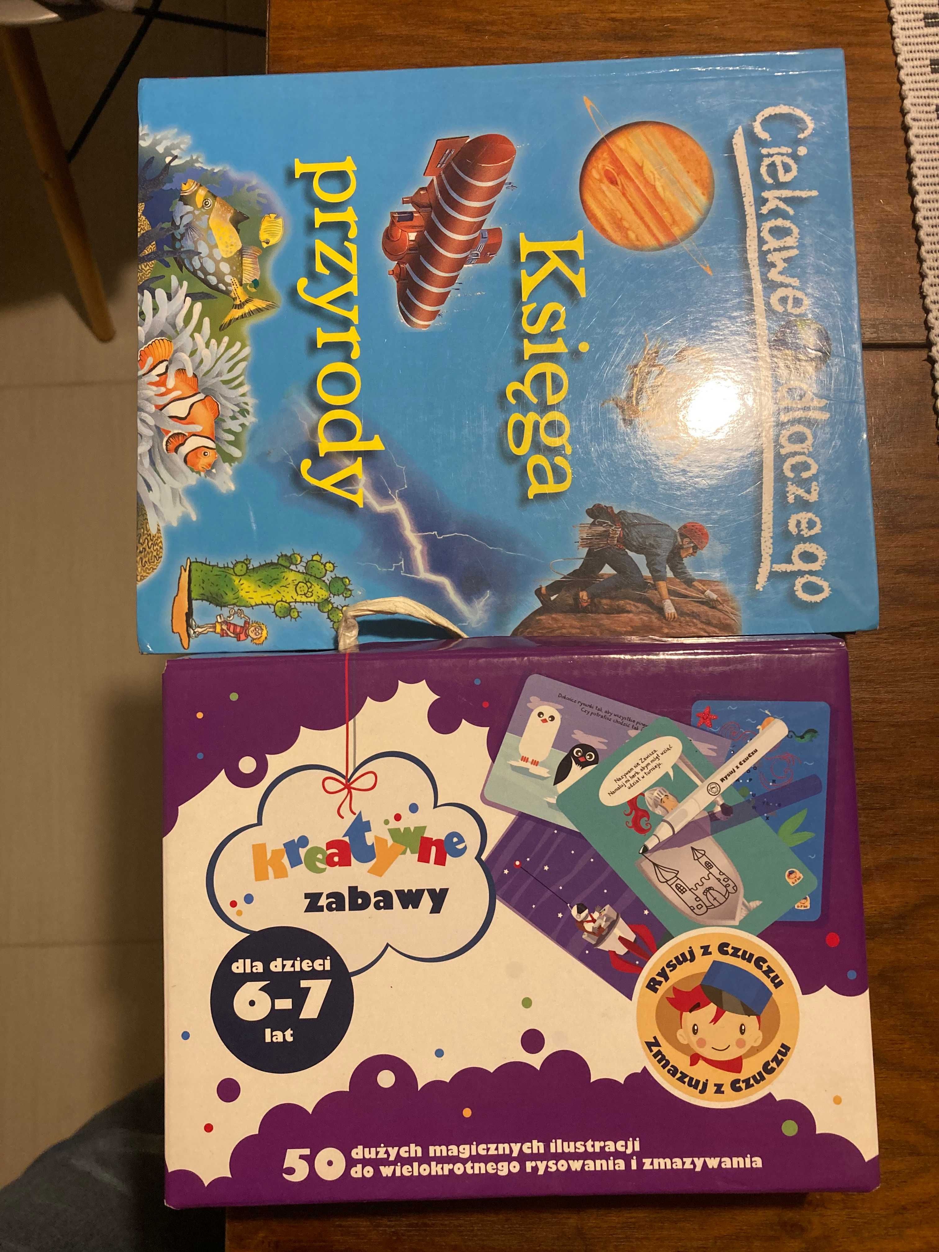 Księga przyrody - Ciekawe dlaczego + Rysuj z Czuczu  6 do 7 lat.