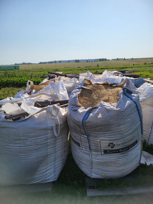 Trociny sosnowe opał pod borówkę