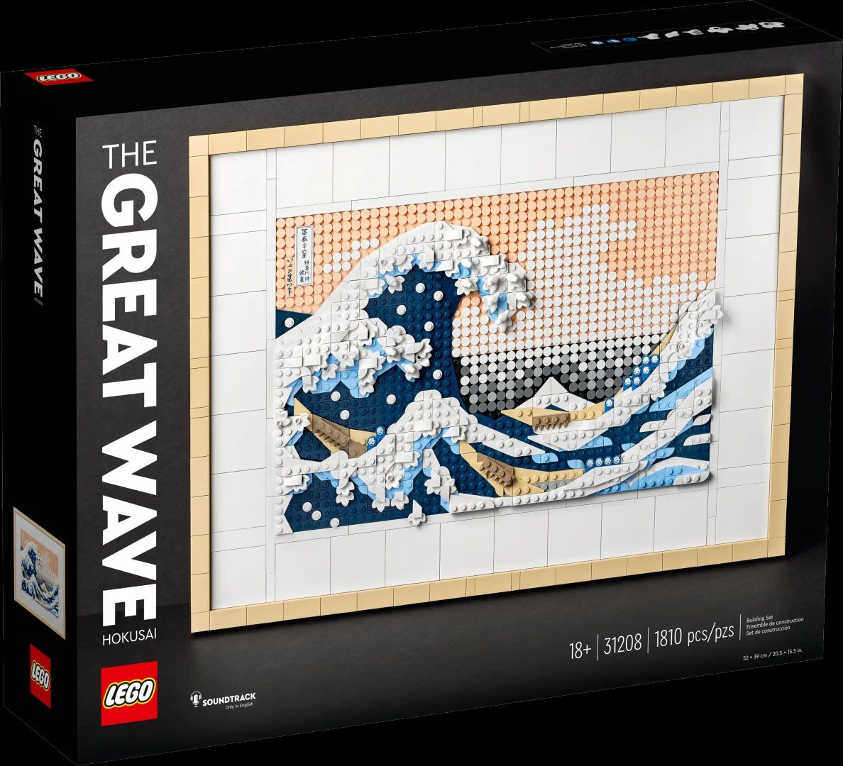 Lego Hokusai - " wielka fala" nowe