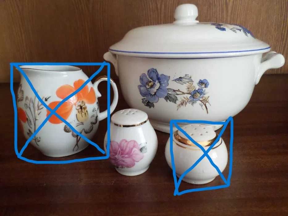 Раритетные супница , молочник и еще ... из ссср .