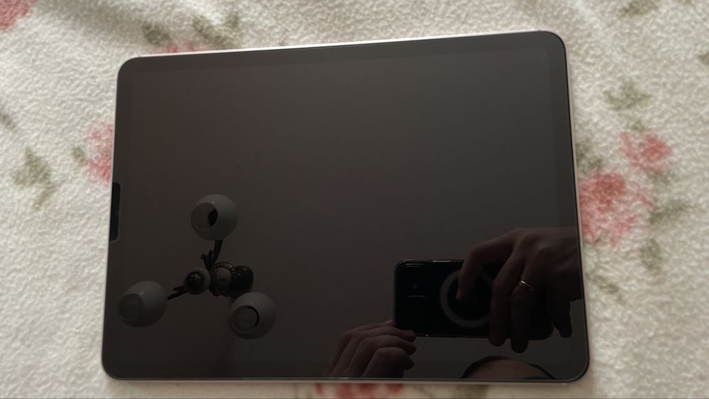 Ipad air 5 (M1, 64 gb, pink, wi-fi + cellular) + baseus stylus