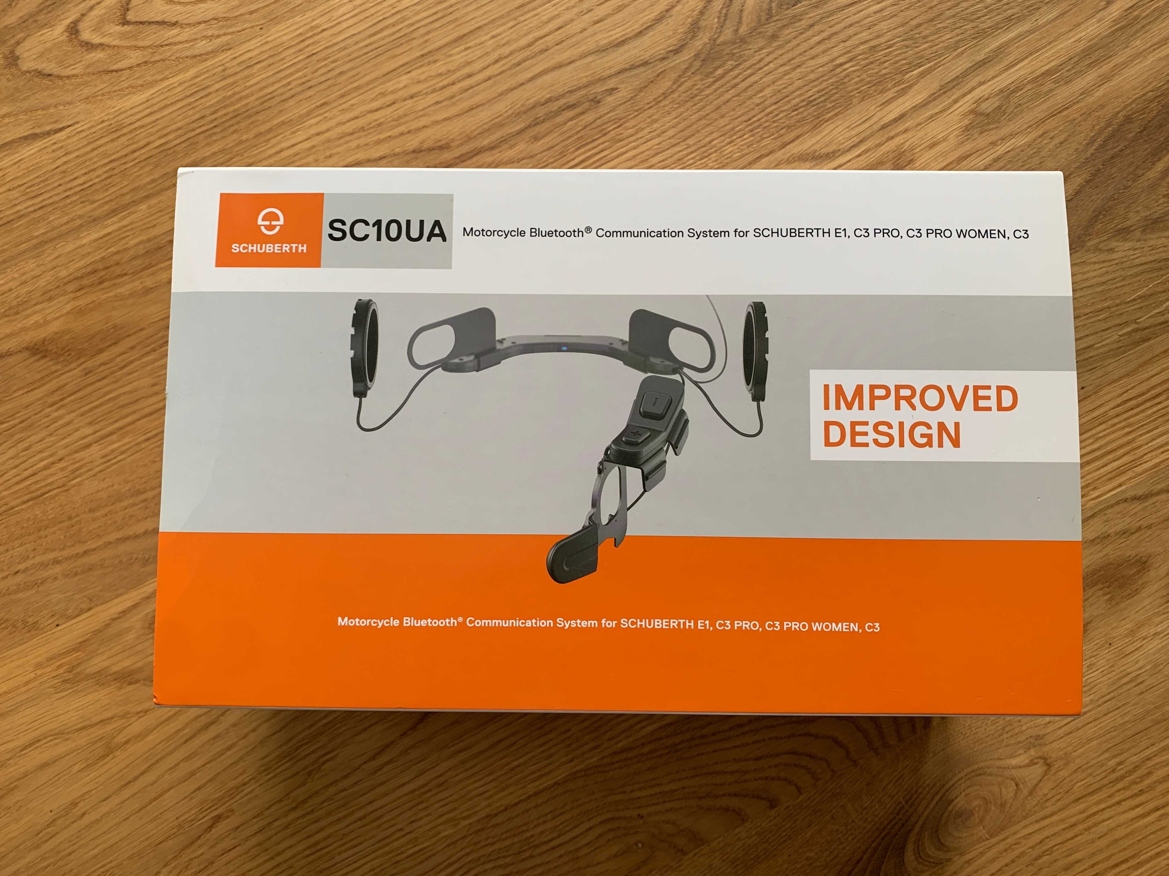 System łączności Interkom motocyklowy Schuberth SC10UA E1 C3 BASIC PRO