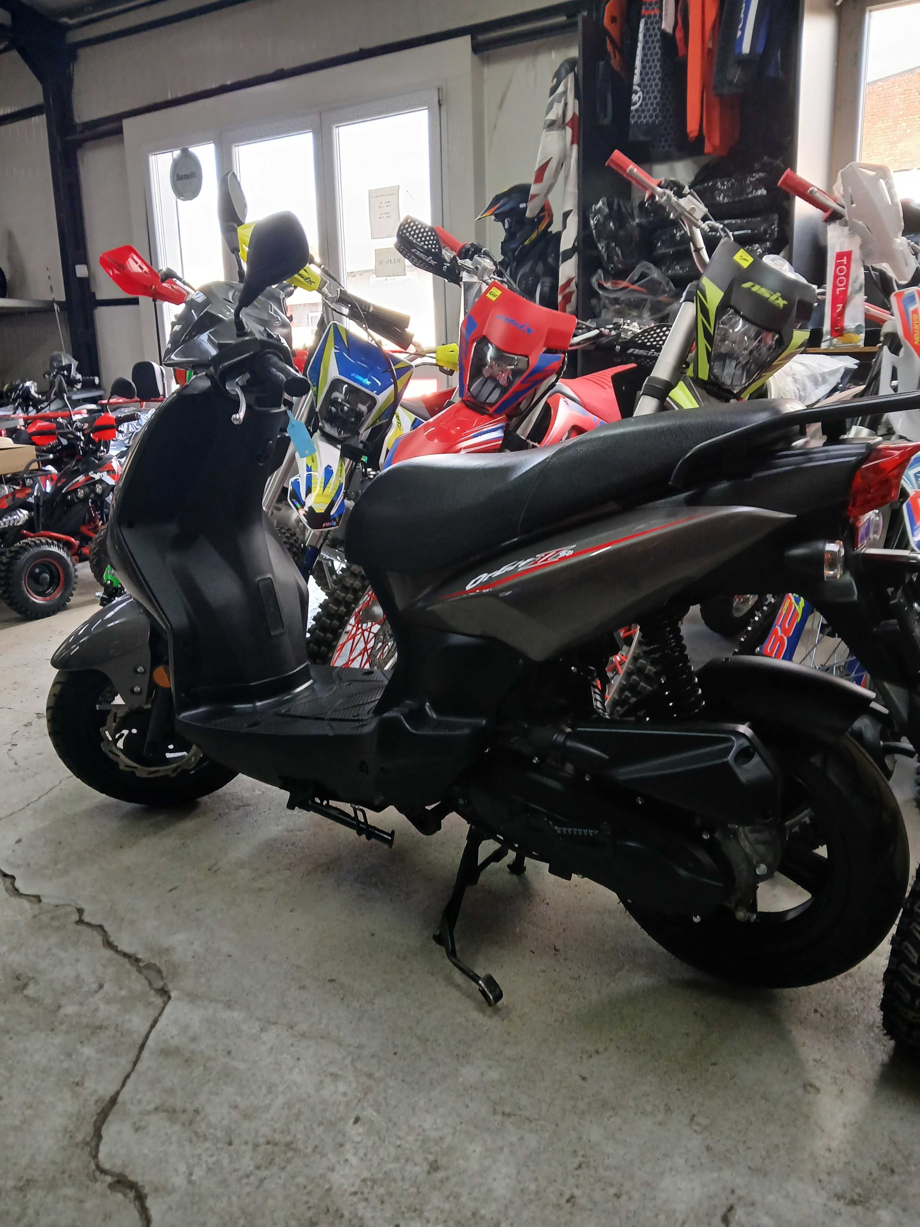 Skuter Sym Orbit II okazja Piękny zadbany kymco RATY 50cc AM dowód 4t