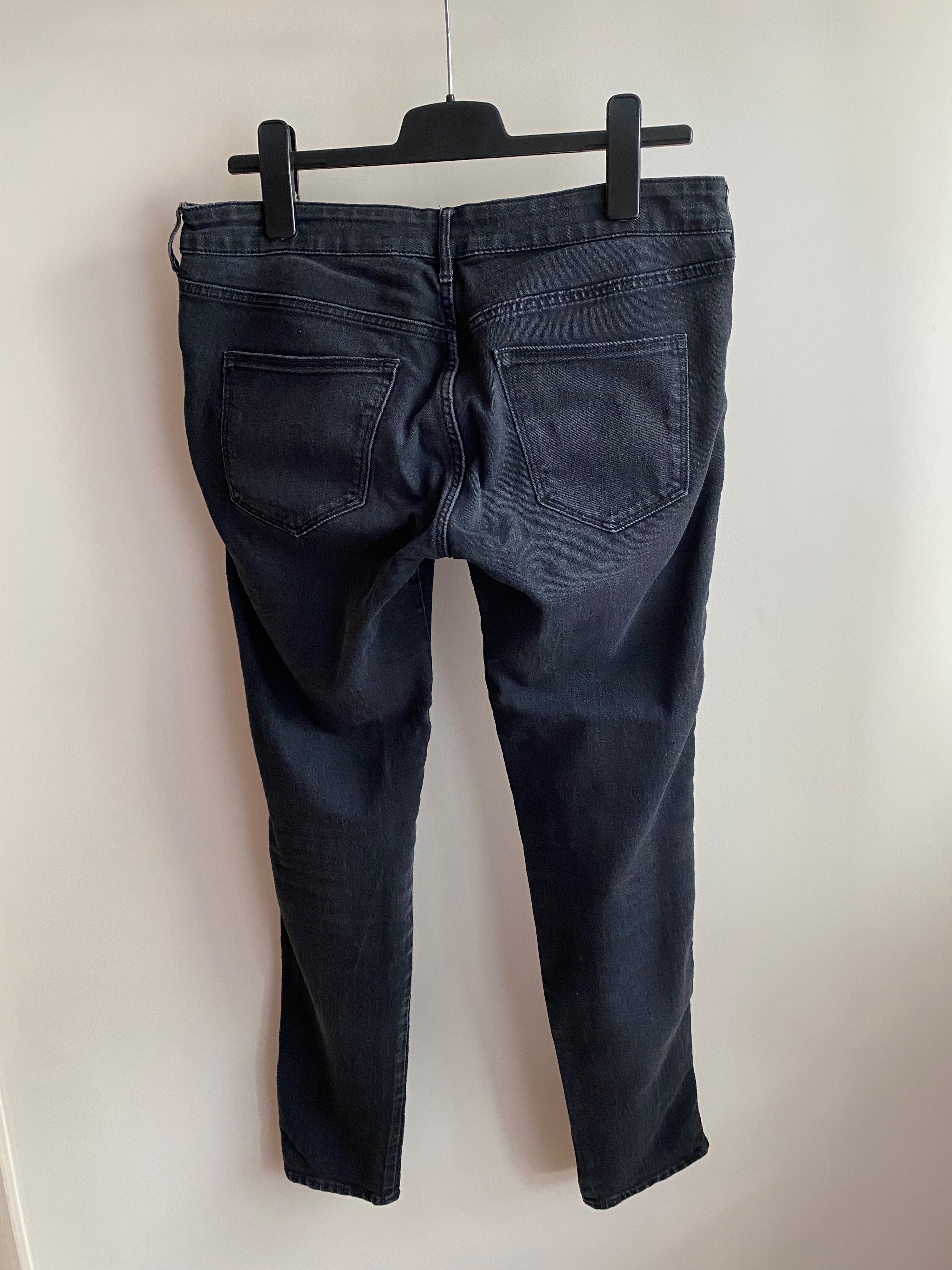H&M jeansy skinny wygodne z elastanem miękki jeans 40/L