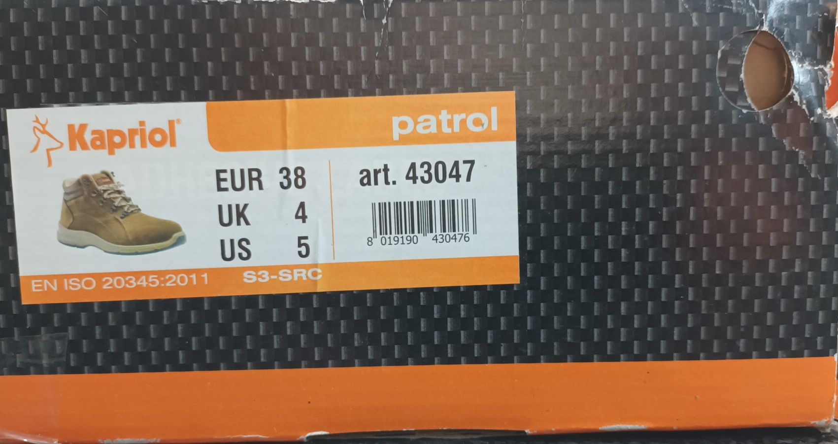 Bota de trabalho 38