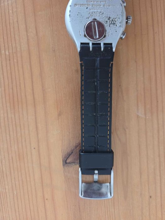 Relógio Swatch Irony Chrono preto