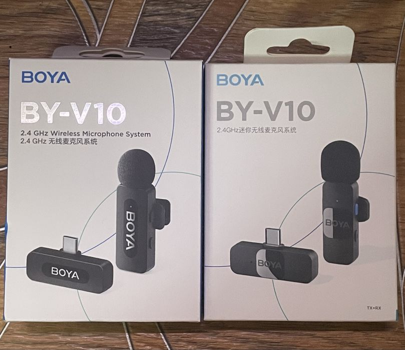 Бездротовий мікрофон Boya BY-V2, V20.