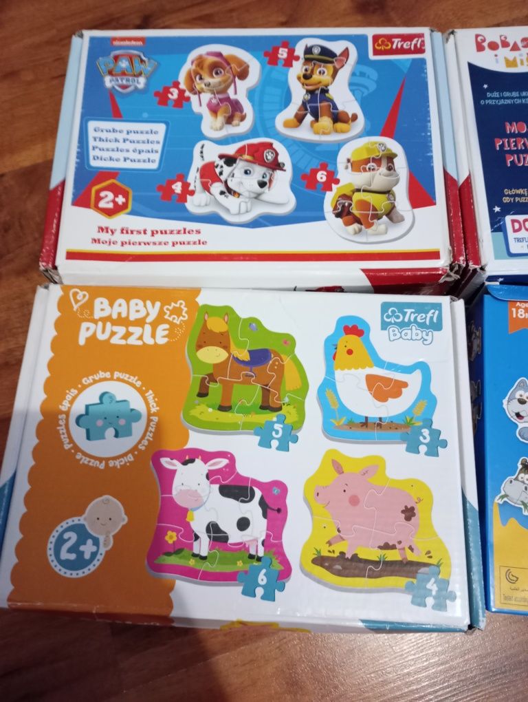 Moje pierwsze puzzle Trefl dla najmłodszych