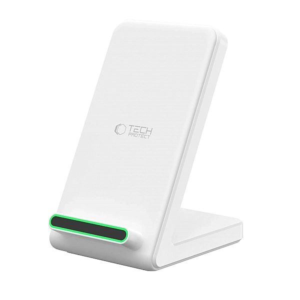 Ładowarka bezprzewodowa Tech-Protect QI15W-A40 - biała